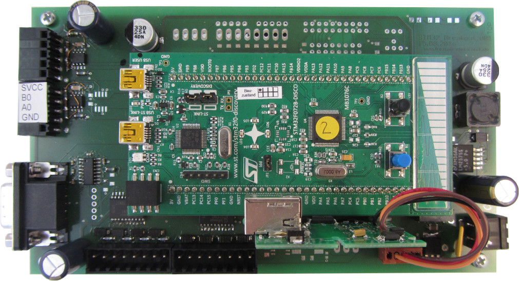 Basisboard für STM32